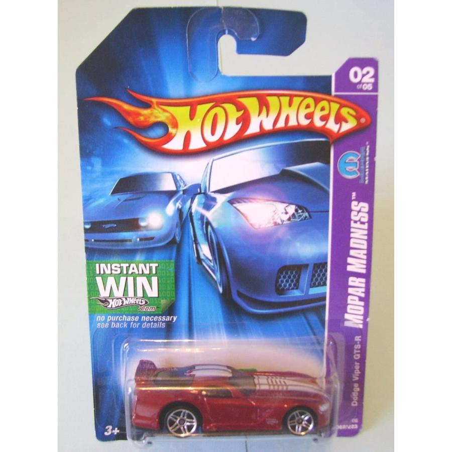 ホットウィール マテル ミニカー Mattel Hot Wheels 2006 1:64 Scale Red Mopar Madness Dodge Viper G