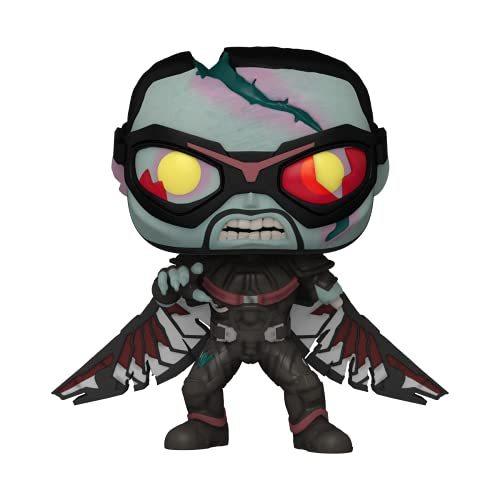ファンコ FUNKO フィギュア 57377 Funko POP Marvel: What If? - Zombie Falcon， Multicolor， Standard， (57