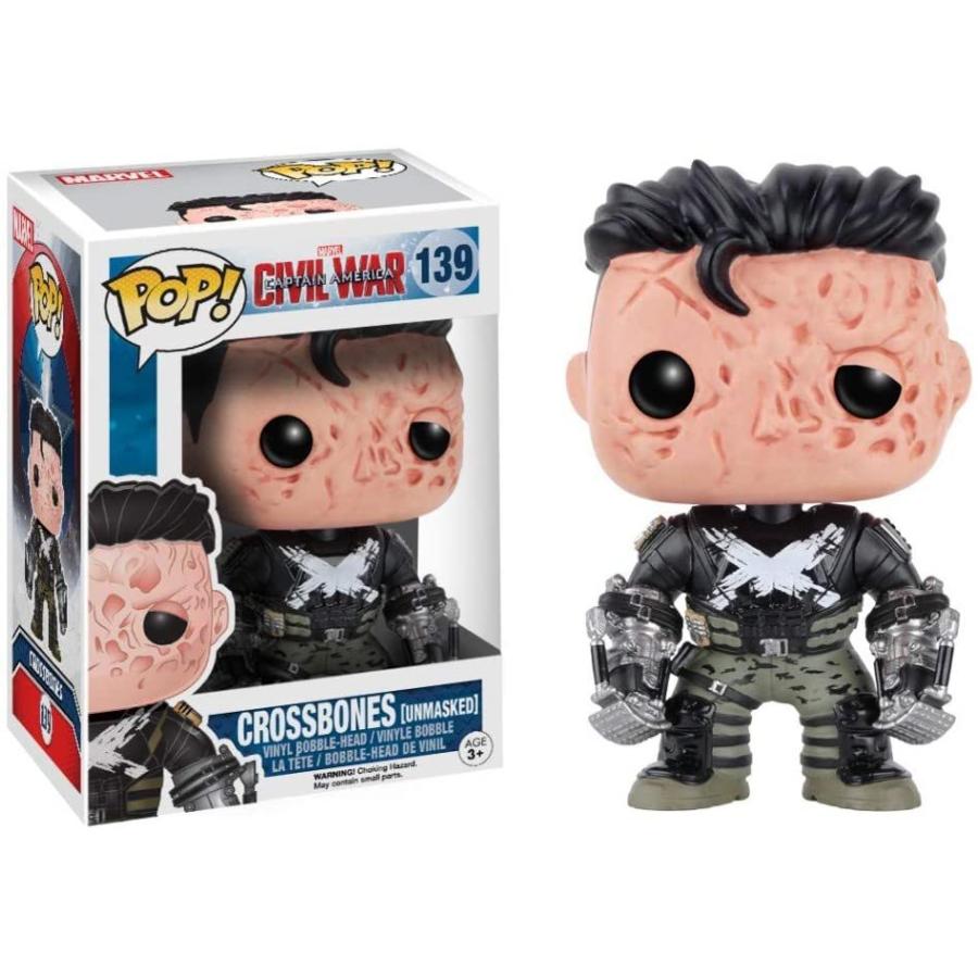 ファンコ FUNKO フィギュア FunkoBOBUGT677 Funko Pop! Marvel: Captain America Civil War - Crossbones (U