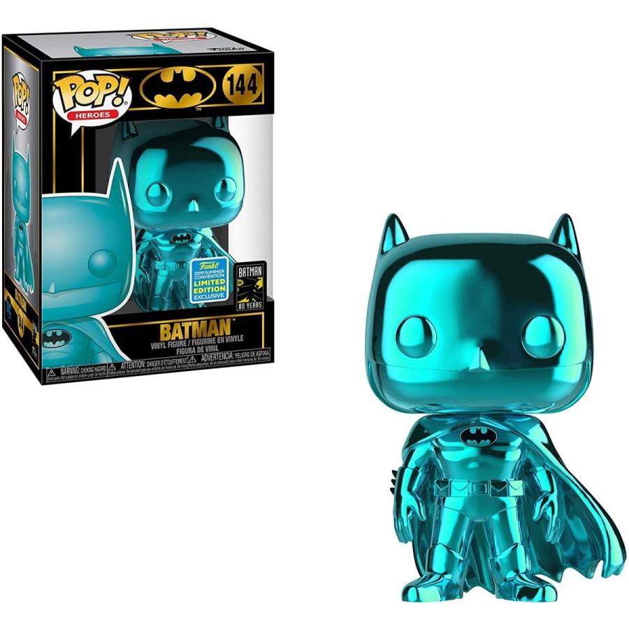 ファンコ FUNKO フィギュア 400978 Funko Pop! DC Batman 80 Years Teal Chrome Batman 2019 Shared Sticker