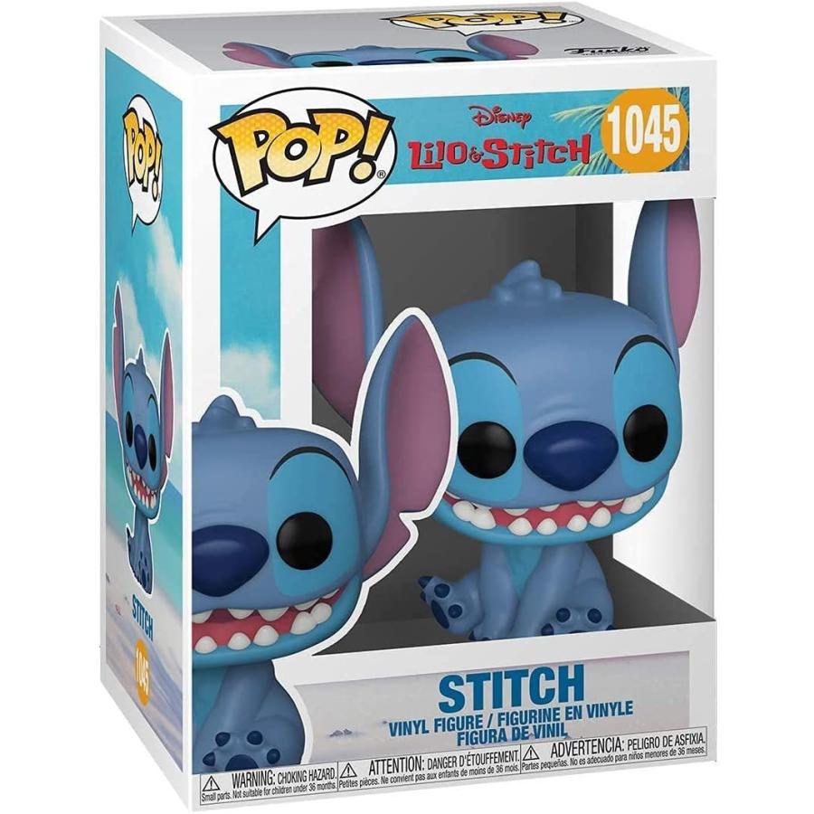 Lilo Disney Stl フィギュア Funko ファンコ Stitch Vinyl Pop Funko Stitch Seated Smiling その他人形 納得できる割引 Themtransit Com