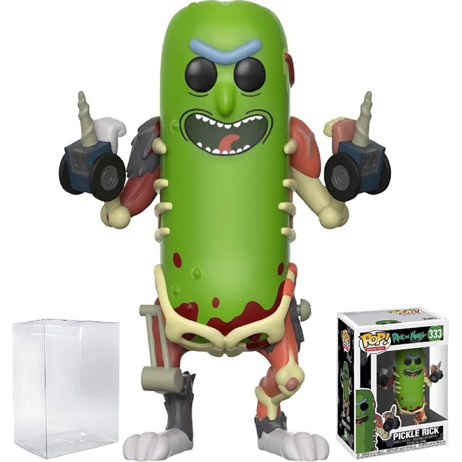 ファンコ FUNKO フィギュア Funko Pop! Animation: Rick and Morty - Pickle Rick #333 Vinyl Figure (Bundl