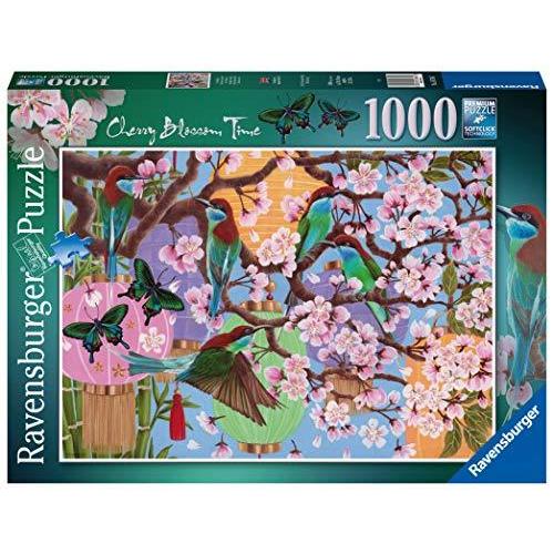 ジグソーパズル 海外製 1000ピース 桜の時間 約70x50センチ フラワー Ravensburger