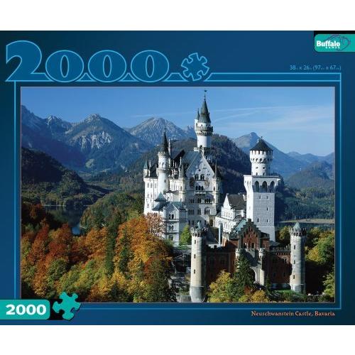ジグソーパズル 海外製 アメリカ 2003 Buffalo Games 2000 Piece Neuschwanstein Castle