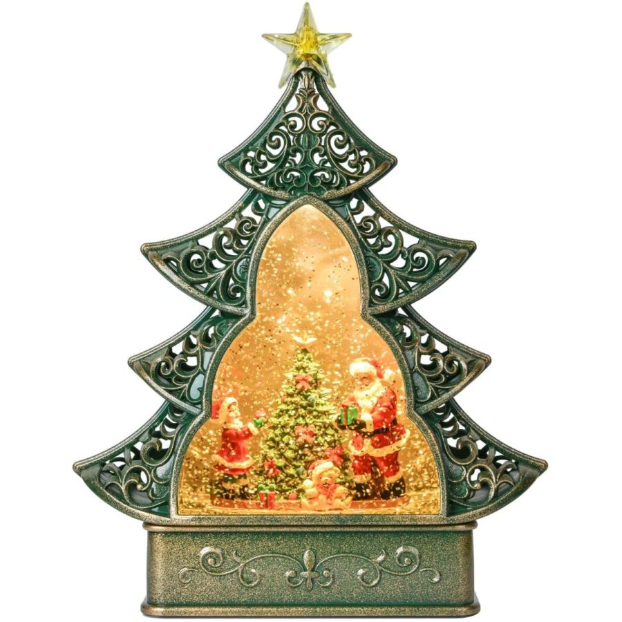 値引きする  WDL 置物 雪 スノーグローブ Lvydec Musica Tree-Shaped Christmas Lantern, Christmas Globe Snow Lighted その他インテリア雑貨、小物
