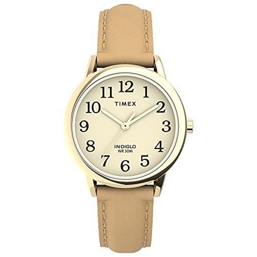 腕時計 タイメックス レディース TW2U962009J Timex Women's Easy Reader 30mm Watch ? Gold-Tone Ca