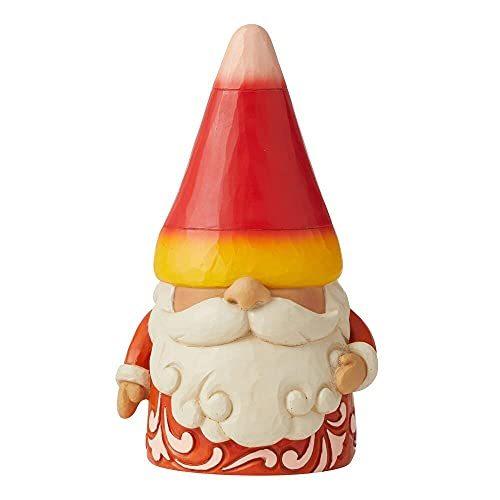 エネスコ Enesco 置物 インテリア 6009512 Enesco Jim Shore Heartwood Creek Candy Corn Gnome Small but