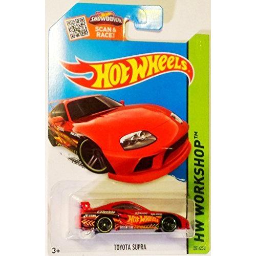 ホットウィール Hot Wheels トヨタ スープラ HWワークショップ 201/250 レッド TOYOTA ビークル ミニカー