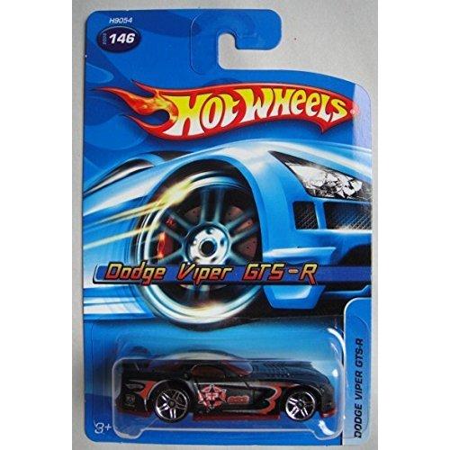 ホットウィール マテル ミニカー Hot Wheels Black/RED Dodge Viper GTS-R #146 PR5