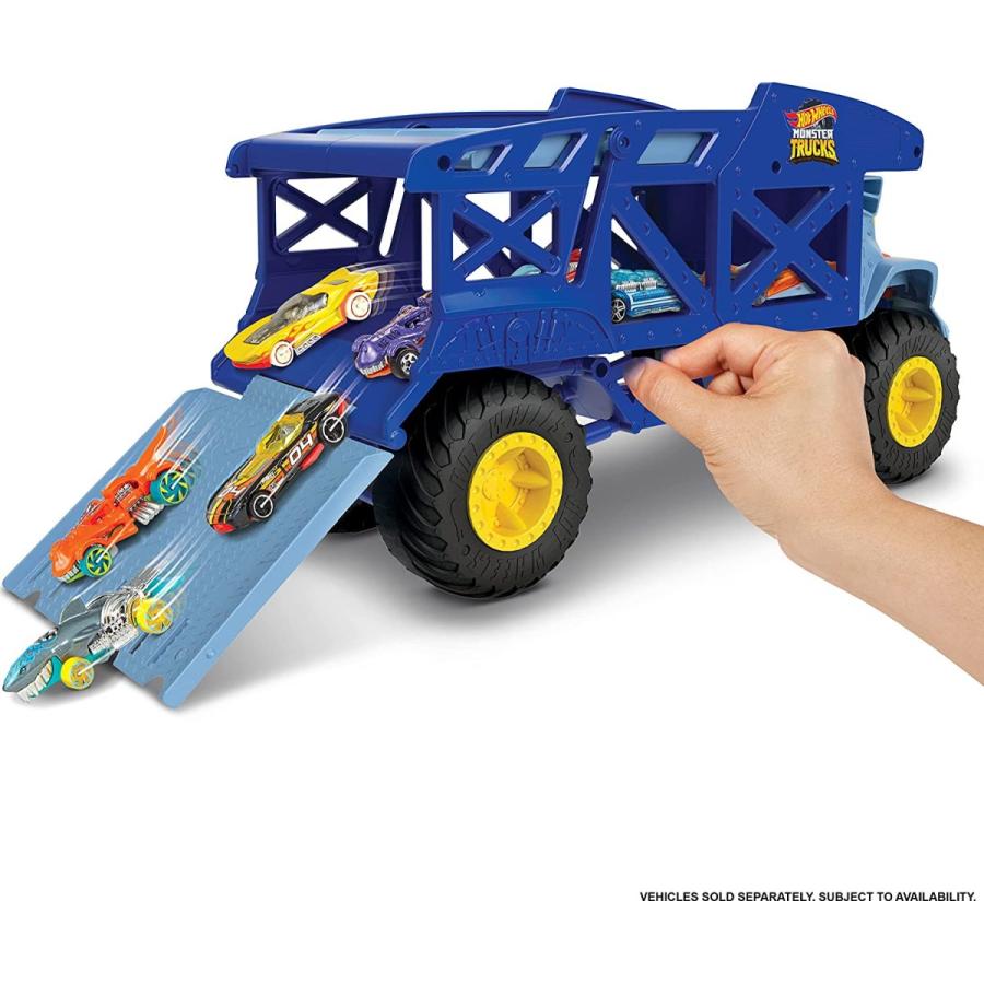 ホットウィール マテル ミニカー HFB13 Hot Wheels Monster Trucks Toy Hauler， Oversized Truck Carri