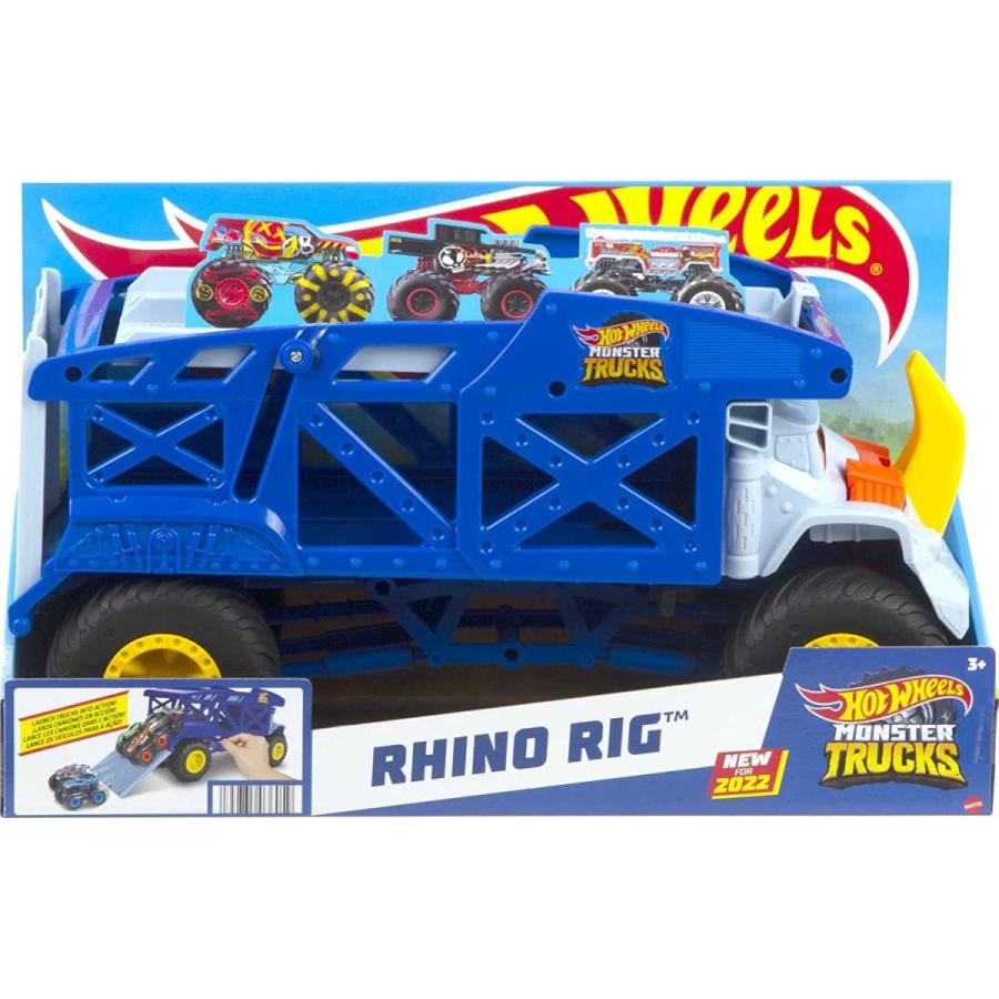 ホットウィール マテル ミニカー HFB13 Hot Wheels Monster Trucks Toy Hauler， Oversized Truck Carri