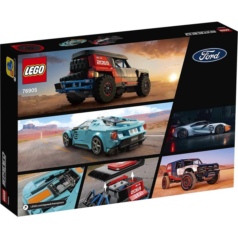 レゴ 76905 LEGO Speed Champions - Ford GT Heritage Edition and Bronco R (76905.)｜maniacs-shop｜08