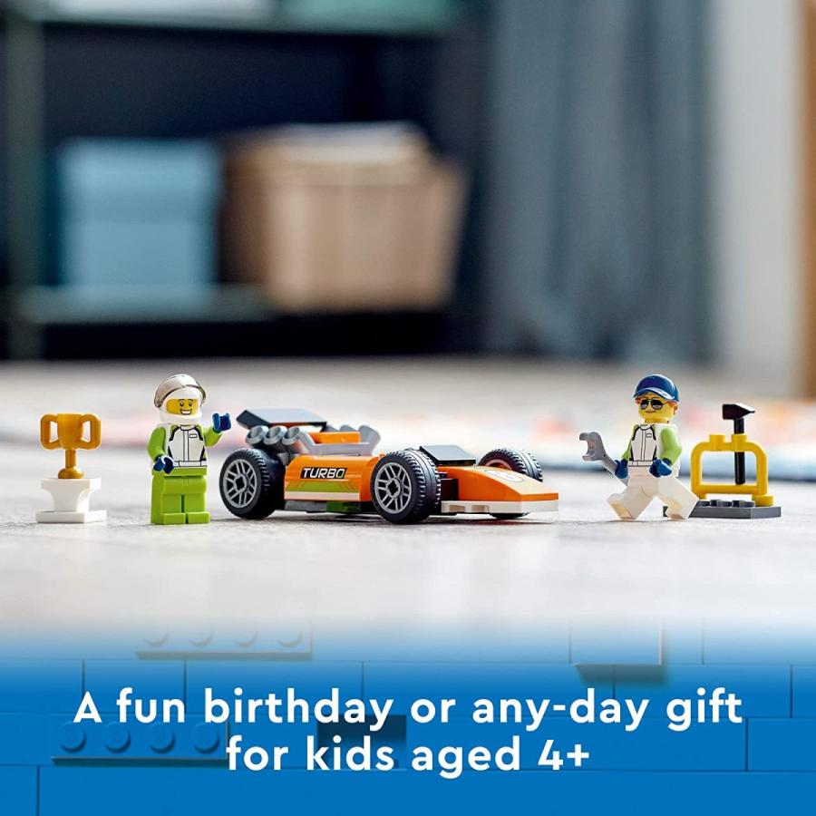 レゴ シティ 6371127 LEGO City Great Vehicles Race Car, 60322 F1 Style Toy for Preschool Kids 4 Plus Years｜maniacs-shop｜06