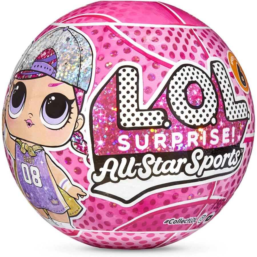 エルオーエルサプライズ 人形 ドール 579816 L.O.L. Surprise! All-Star B.B.s Sports Sparkly Baske
