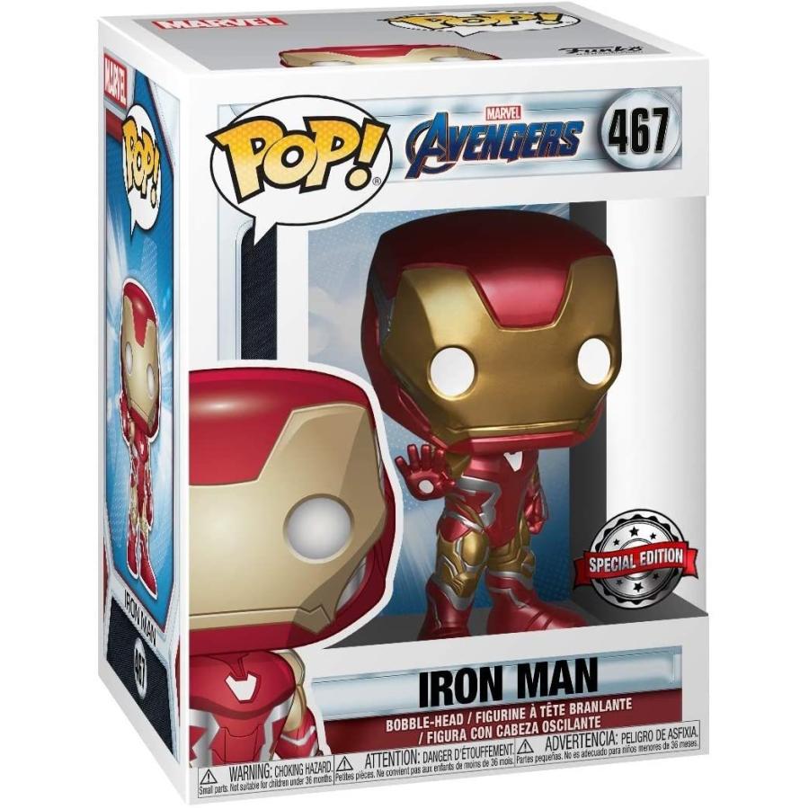 ファンコ FUNKO フィギュア FU37211 Funko Pop! Marvel Avengers: Endgame Iron Man Exclusive Vinyl Bobble_5
