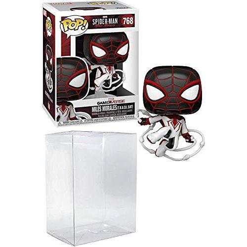 ファンコ FUNKO フィギュア Spider-Man Miles Morales T.R.A.C.K. Track Suit Pop # 768 Marvel Gamerverse