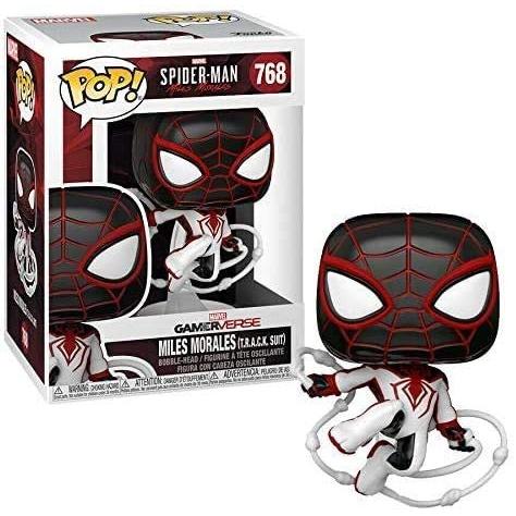 ファンコ FUNKO フィギュア Spider-Man Miles Morales T.R.A.C.K. Track Suit Pop # 768 Marvel Gamerverse_7