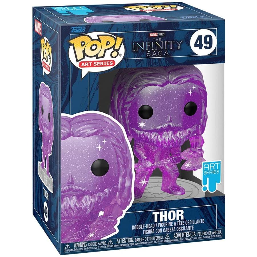ファンコ FUNKO フィギュア 57618 Funko POP Artist Series: Marvel Infinity Saga - Thor， Multicolor， (57_1