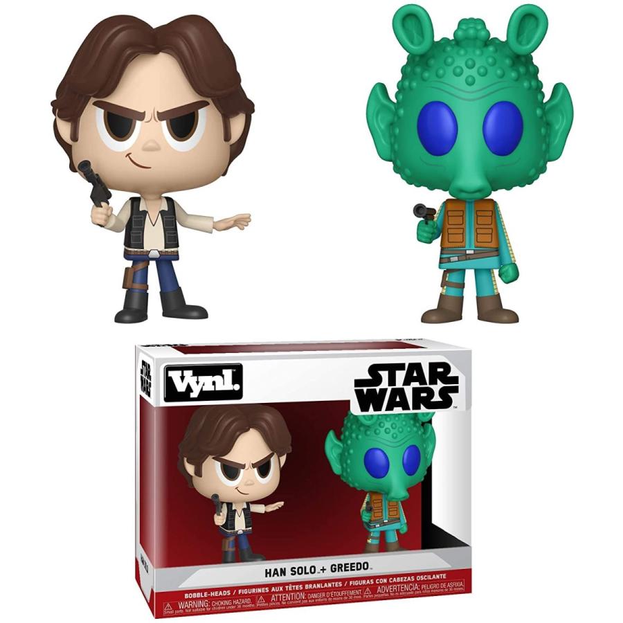 ファンコ FUNKO 図形 30808 Funko Vynl: Star Wars - Han Solo \u0026 Greedo Collectible Figure, Multico