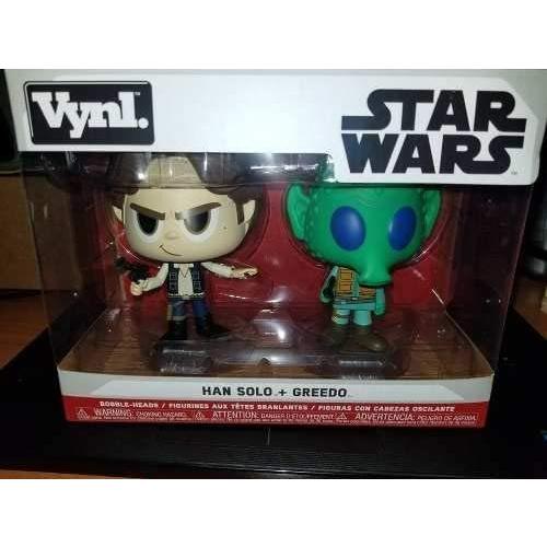 ファンコ FUNKO 図形 30808 Funko Vynl: Star Wars - Han Solo \u0026 Greedo Collectible Figure, Multico