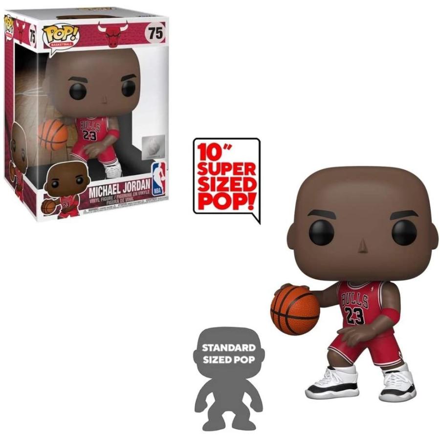 ファンコ FUNKO フィギュア 45598 Funko Pop! NBA: Bulls - 10" Michael Jordan (Red Jersey)_2