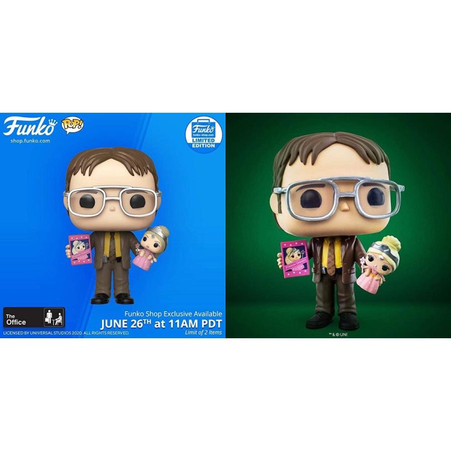 ファンコ FUNKO フィギュア FN48500 Funko Dwight Schrute with Doll Shop Exclusive 1009_3