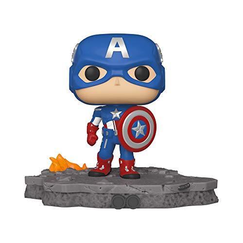 ファンコ FUNKO フィギュア 45076 Funko Pop! Deluxe Marvel: Avengers Assemble Series - Captain America,
