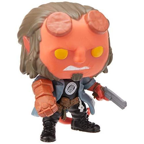 ファンコ FUNKO フィギュア 39079 Funko Pop! Movies: Hellboy - Hellboy with BPRD Tee