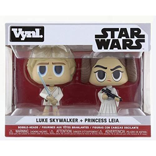 ファンコ FUNKO フィギュア 31620 Funko Vynl: Star Wars - Princess Leia & Luke Skywalker， Standard Toy，_3