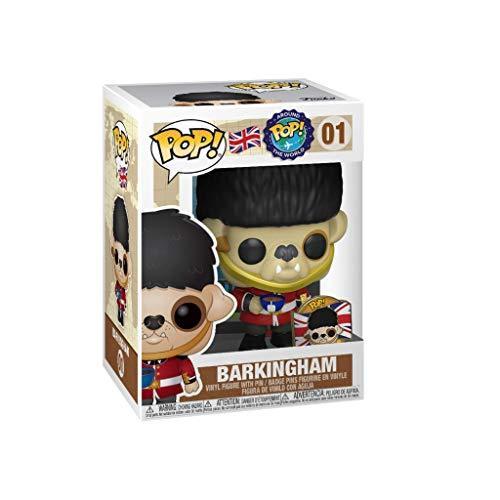 ファンコ FUNKO 図形 43960 Funko Around The World: Barkingham (UK) POP Vinyl Figure with Pin #1 人形-おもちゃ-その他人形