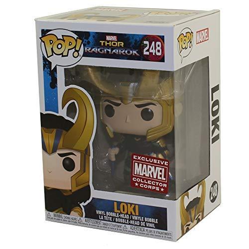ファンコ FUNKO フィギュア 43222-1811 Funko Pop! Marvel: Thor Ragnarok - Loki with Helmet #248 Collect