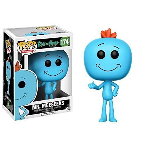 ファンコ FUNKO フィギュア 12441 Funko POP Animation Rick and Morty Mr. Meeseeks (Styles May Vary) Act