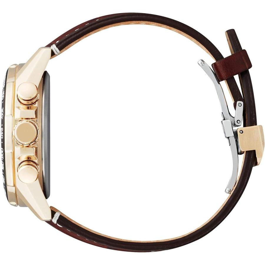 腕時計 シチズン 逆輸入 CB5919-00X Citizen Eco-Drive PCAT Green Dial and Brown Leather Strap Watch |の画像