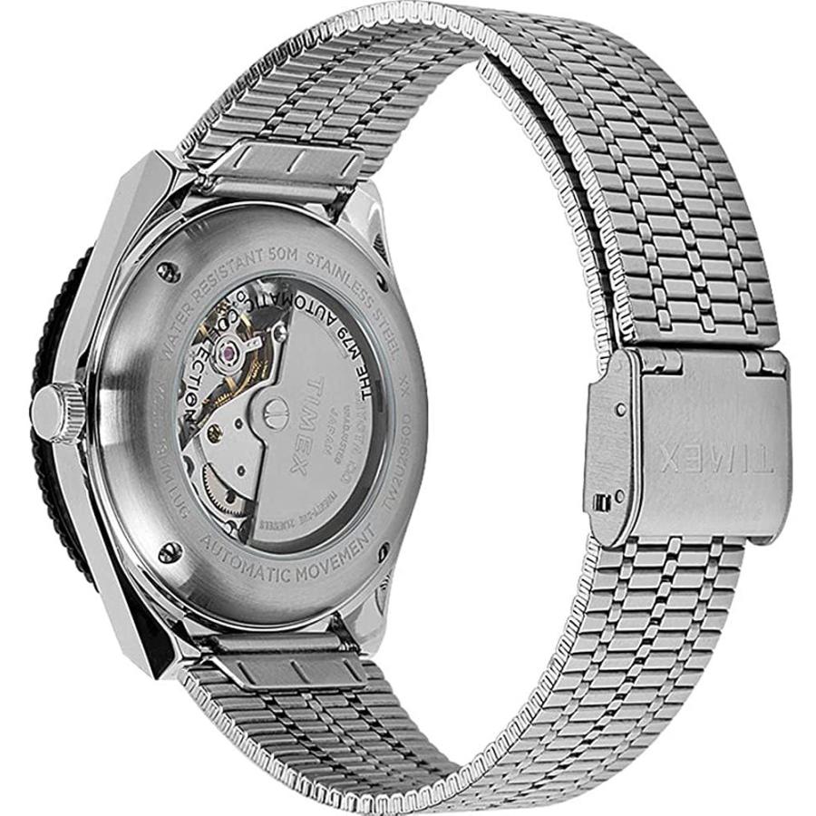 腕時計 タイメックス メンズ TW2U29500 Timex Automatic Watch TW2U29500, Silver, Bracelet｜maniacs-shop｜03