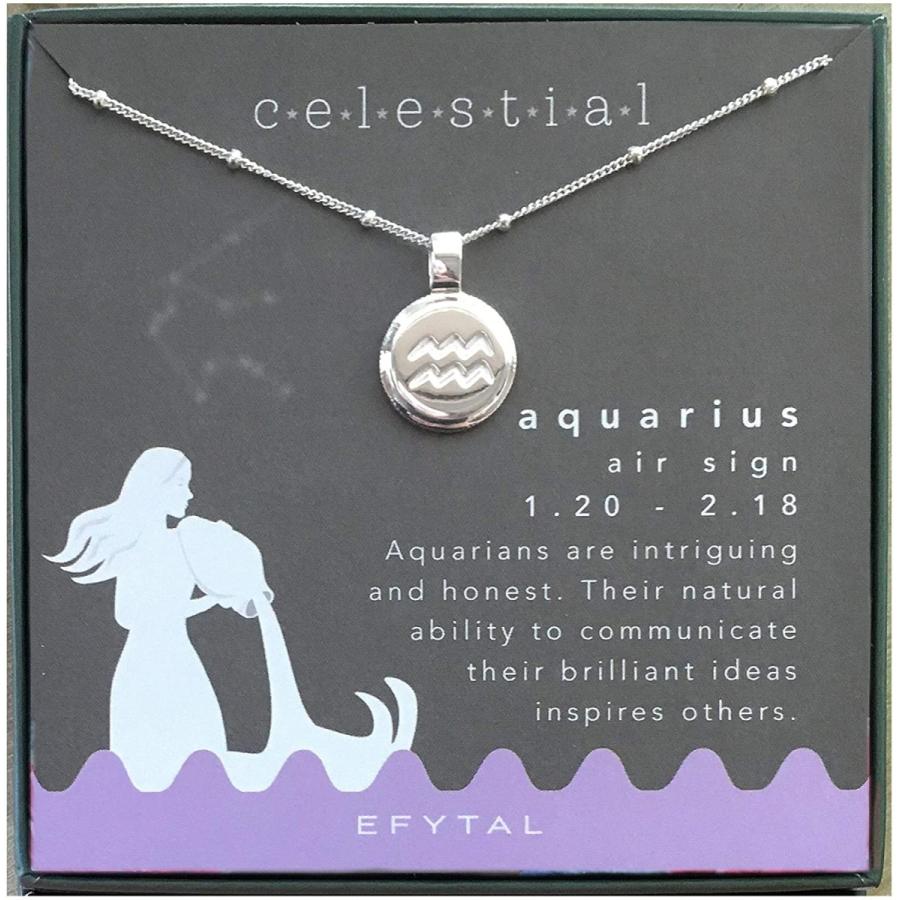 EFYTAL アクセサリー ブランド Aquarius celest nckFBM CAQU-300 NEWPACK EFYTAL Best Friend Birthday Gif