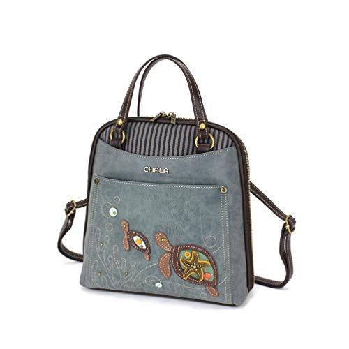 chala バッグ パッチ 870 CHALA Convertible Backpack Purse - Women Convertible Shoulder Purse with Adjusta