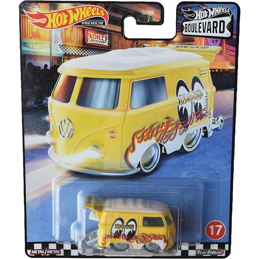 ホットウィール マテル ミニカー Hot Wheels Kool Kombi, [Yellow] Boulevard #17