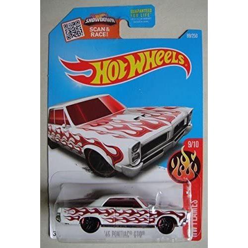 ホットウィール Hot Wheels '65ポンティアック GTO HWフレイムズ 9/10
