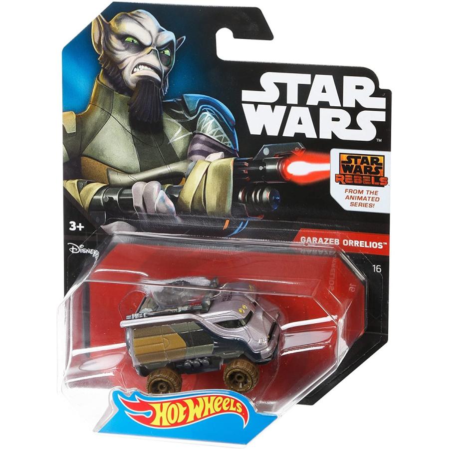 ホットウィール マテル ミニカー CNB52 Hot Wheels Star Wars Star Wars Rebels Zeb Character Carの画像