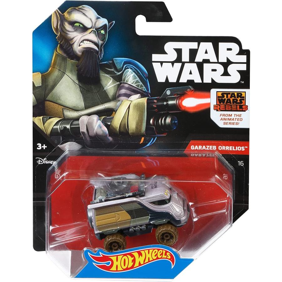 ホットウィール マテル ミニカー CNB52 Hot Wheels Star Wars Star Wars Rebels Zeb Character Carの画像