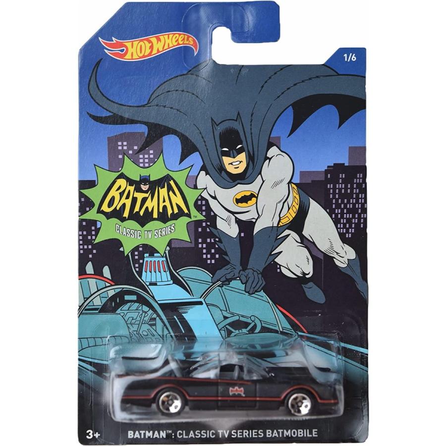 ホットウィール バットマン: クラシック TV シリーズ バットモービル CLASSIC TV SERIES BATMOBILE (Tooned)のレビュー！アニメ調
