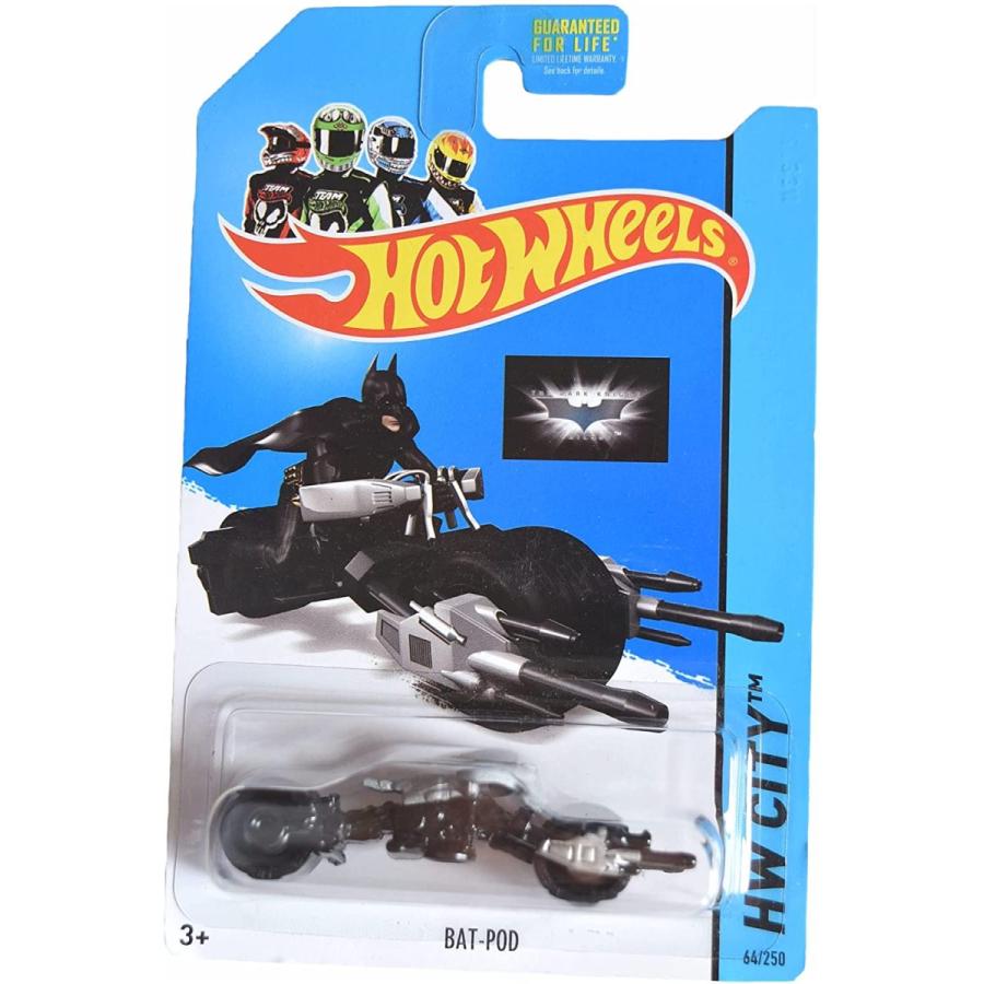 ホットウィール マテル ミニカー L2593 Hot Wheels Bat-Pod, [City] 64/250