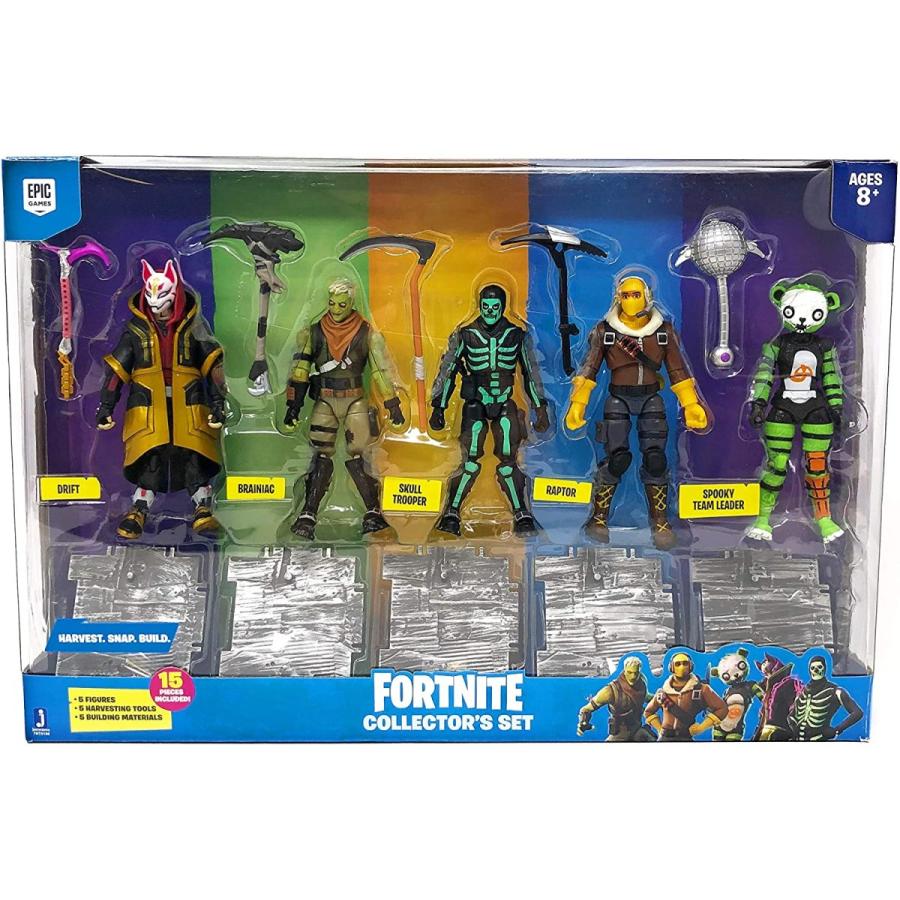 フォートナイト FORTNITE フィギュア 03085 Fortnite Action Figures 15 Piece Collectors Set - 5 Chara｜maniacs-shop