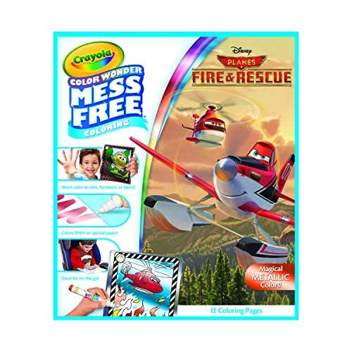 クレヨラ 亜米利加 外国でインポート 752476 Crayola Planes Fire and Rescue Color Wonder Refill, 12 Mess Free ゲーム、おもちゃ-おもちゃ-知育玩具