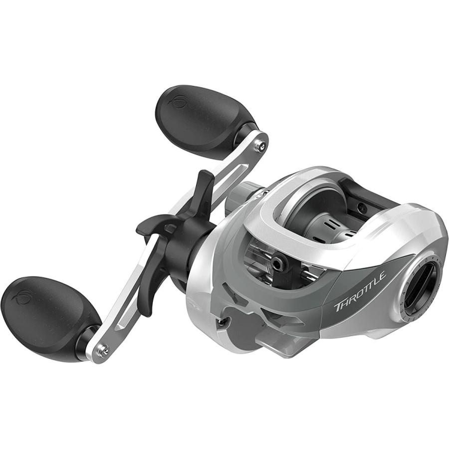 リール Quantum 釣り道具 21-41505 Quantum Throttle Baitcast Fishing Reel， Size 100 Reel， Right-Hand Retr