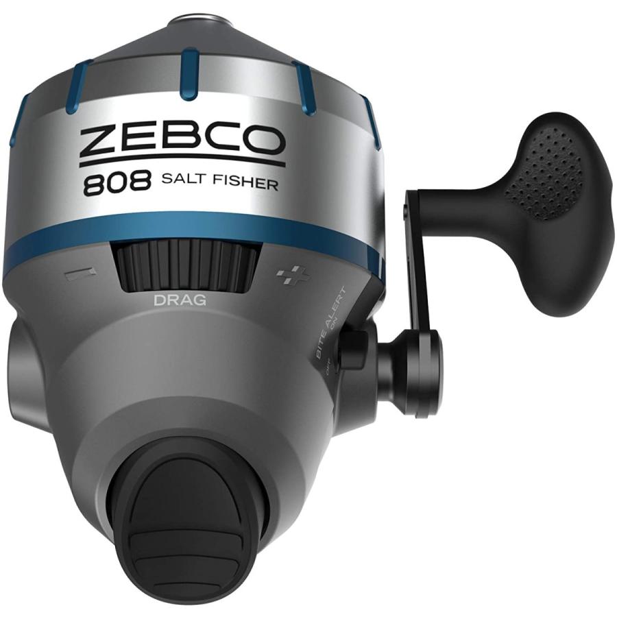 リール ゼブコ アメリカン 808JSF.SC3 Zebco 808 Saltfisher Spincast Fishing Reel, Size 80 Reel, Chang
