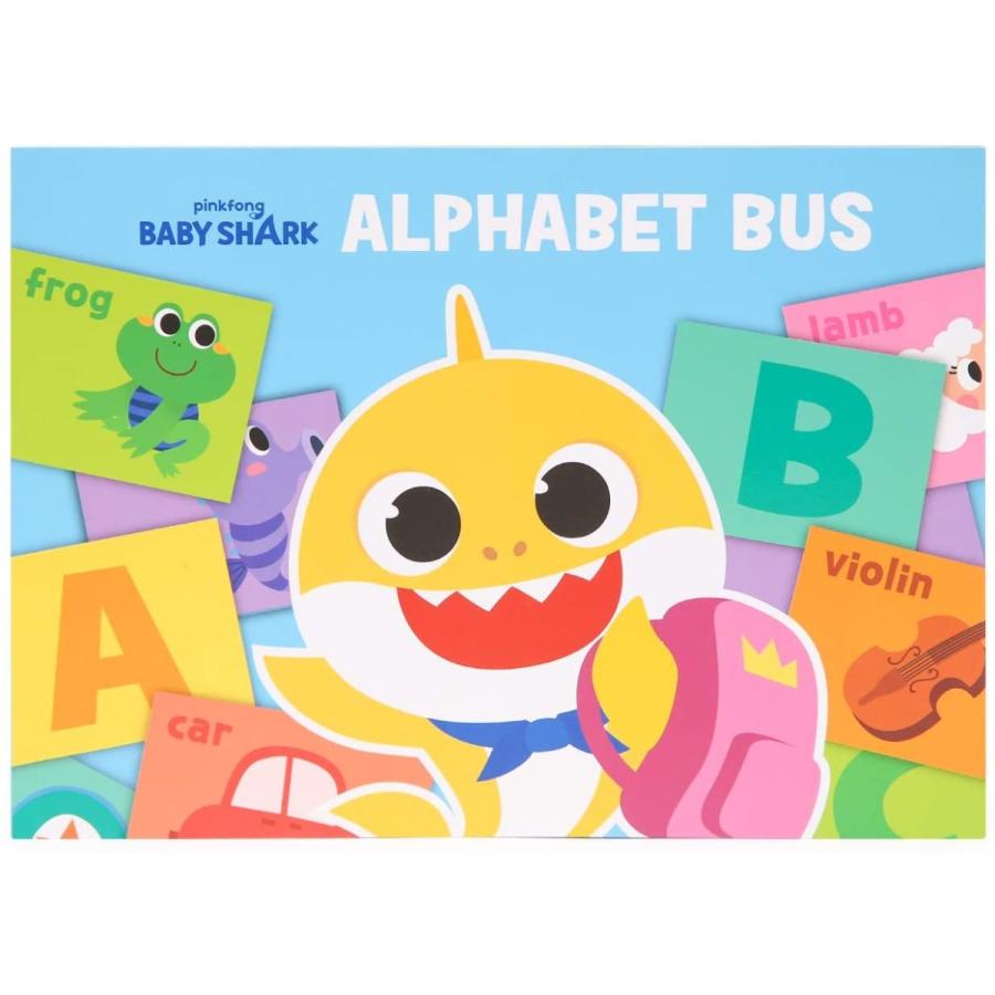 ベイビーシャーク baby shark アメリカ直輸入 PTNSP010 Pinkfong Baby Shark ABC Alphabet Bus Sound｜maniacs-shop｜04