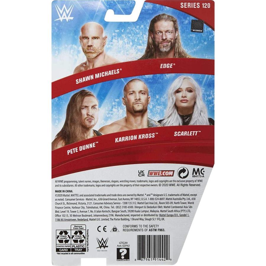 WWE フィギュア アメリカ直輸入 GTG39 WWE Scarlett Action Figure， Posable 6-in Collectible for Ages