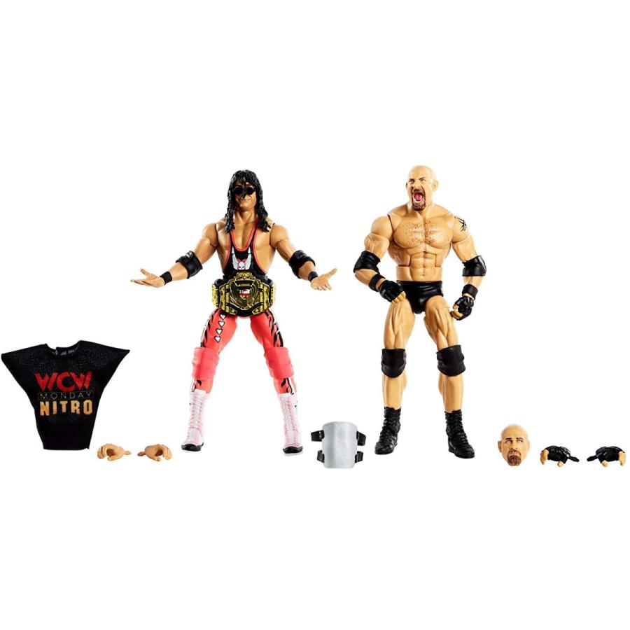 予約販売品 Wwe フィギュア アメリカ直輸入 Glg19 Wwe Goldberg Vs Bret Hit Man Hart Elite Collection 2 Packactio 新品即決 Turningheadskennel Com