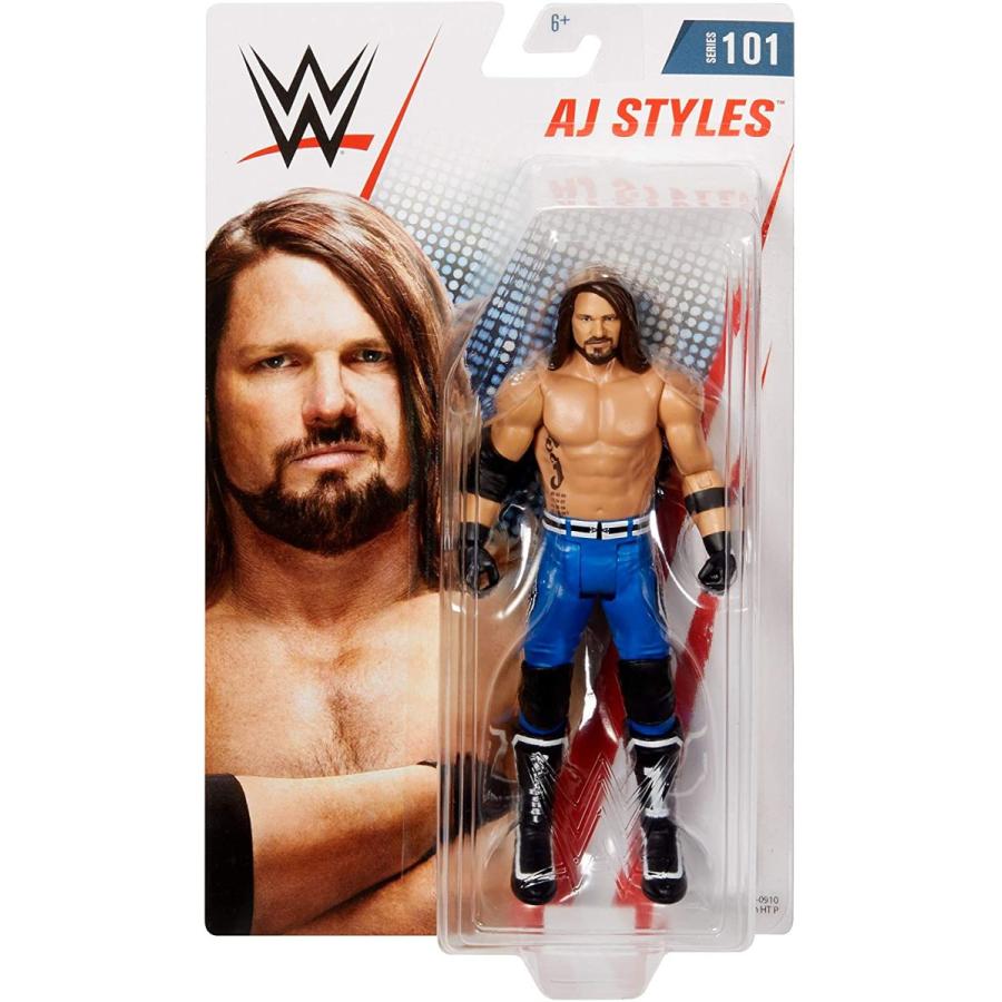WWE フィギュア アメリカ直輸入 GCB84 WWE AJ Styles Action Figure in 6-inch Scale with Articulationの画像